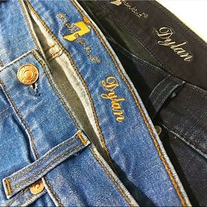 7 for All Mankind- “Dylan” Jeans in Medium-Wash